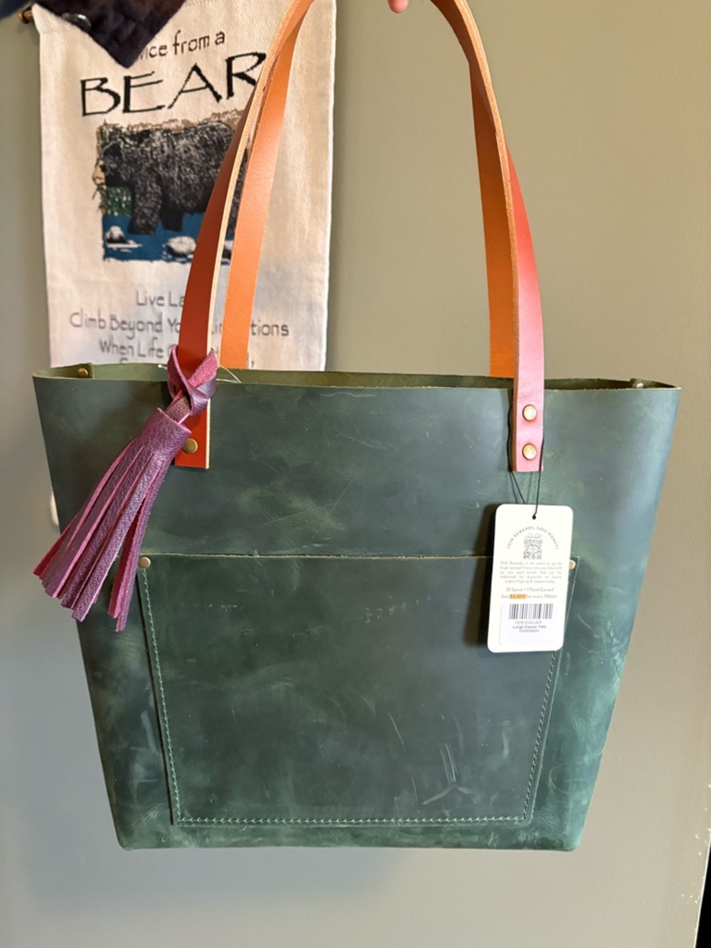 Portland Leather Large Tote